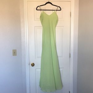 Beautiful soft lime green dress